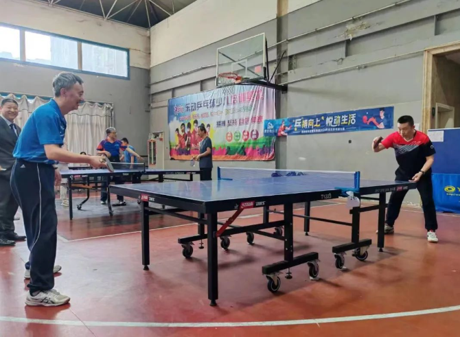 康橋悅生活2024年業主乒乓球大賽火熱進行中