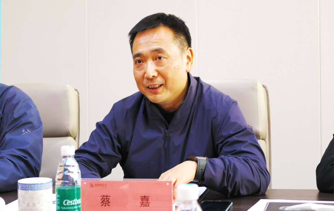 南京白下高新區管委會主任蔡嘉一行來訪悅生活